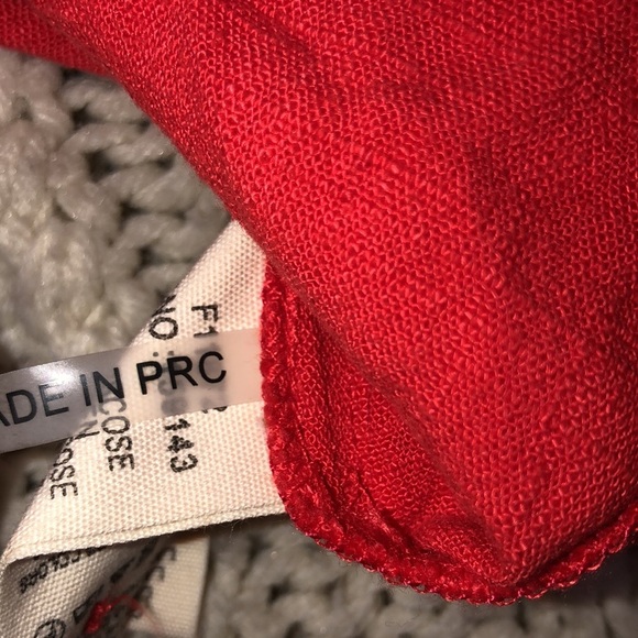 FRNCH Paris boho romper size large linen blend - Picture 8 of 9